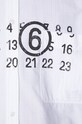 MM6 Maison Margiela koszula bawełniana SH0DT0005 biały