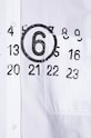 MM6 Maison Margiela cotton shirt SH0DT0005 white