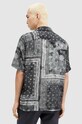 Oblečení Bavlněná košile AllSaints TIJUANA SS SHIRT MS558Z černá
