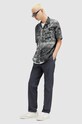 AllSaints koszula bawełniana TIJUANA SS SHIRT MS558Z czarny
