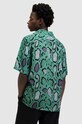 AllSaints koszula SERPENZ SS SHIRT multicolor MS564Z