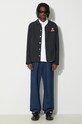 Хлопковая рубашка Kenzo Boke Flower Crest Casual Shirt FD55CH4109LO.01 белый SS24