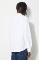 Одежда Хлопковая рубашка Kenzo Boke Flower Crest Casual Shirt FD55CH4109LO.01 белый