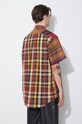 Одежда Хлопковая рубашка Engineered Garments Popover BD OR013.ES060 красный