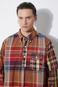 Engineered Garments cotton shirt Popover BD OR013.ES060 red