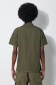 Abbigliamento Stan Ray camicia in cotone Cpo Short Sleeve SS2401922 verde