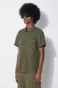 πράσινο Βαμβακερό πουκάμισο Stan Ray Cpo Short Sleeve
