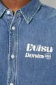 Джинсовая рубашка Evisu Brush Daicock Printed