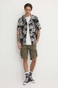 Hollister Co. koszula KI325.4042.908 czarny SS24