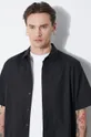 Βαμβακερό πουκάμισο Neil Barrett Loose Double Layer Short Sleeve Shirt Ανδρικά