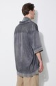 Clothing Maison MIHARA YASUHIRO shirt Rc Twill Double Layered S/S A12SH071 gray