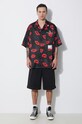 Maison MIHARA YASUHIRO shirt Kiss Printed A12SH080 black SS24