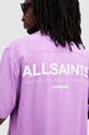Odzież AllSaints koszula ACCESS SS SHIRT M064SA fioletowy