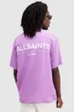 фиолетовой Рубашка AllSaints ACCESS SS SHIRT