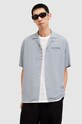 Πουκάμισο AllSaints ACCESS SS SHIRT casual γκρί M064SA