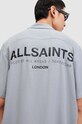 Ρούχα Πουκάμισο AllSaints ACCESS SS SHIRT M064SA γκρί