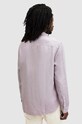 Îmbrăcăminte AllSaints cămașă de in LAGUNA LS SHIRT MS540Z roz