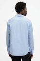 Бавовняна сорочка AllSaints TAHOE LS SHIRT блакитний MS539Z