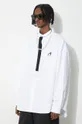 белый Хлопковая рубашка 1017 ALYX 9SM Oversized Logo Poplin Shirt