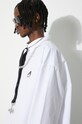 1017 ALYX 9SM koszula bawełniana Oversized Logo Poplin Shirt AAMSH0234FA01 biały