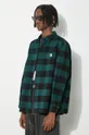 πράσινο Βαμβακερό πουκάμισο A Bathing Ape Block Check Shirt