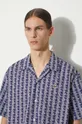 navy Lacoste shirt