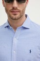 Bavlnená košeľa Polo Ralph Lauren 710909659 modrá
