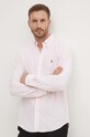 Polo Ralph Lauren koszula bawełniana różowy 710934575