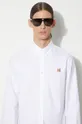 Βαμβακερό πουκάμισο Maison Kitsuné Mini Fox Head Classic Bd Shirt Ανδρικά