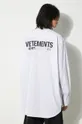 Памучна риза VETEMENTS Established Logo Shirt 100% памук