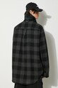 Clothing VETEMENTS shirt jacket Flannel Shirt UE64SH260BG black