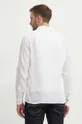 biały Lacoste koszula lniana