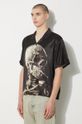 Риза STAMPD Skeleton Camp Collar Buttondown черен SLA.M3142BD.SKL