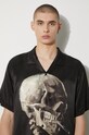 Риза STAMPD Skeleton Camp Collar Buttondown SLA.M3142BD.SKL черен