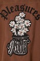 Рубашка PLEASURES Daisy Bowling Button Down P24SU001.BROWN