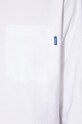 Awake NY camasa din bumbac Embroidered Oxford Shirt SP24.TP001 alb