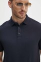 Бавовняне поло Armani Exchange темно-синій 3DZFAB.ZJXUZ