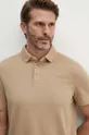 bež Pamučna polo majica Armani Exchange Muški
