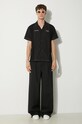 Хлопковая рубашка Filling Pieces Resort 98733981861 чёрный SS24