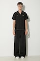Bavlnená košeľa Filling Pieces Resort 98733981861 čierna SS24