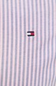 Bavlněná košile Tommy Hilfiger MW0MW33777 modrá SS24