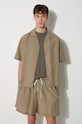 MKI MIYUKI ZOKU koszula Tencel Vacation Shirt zielony TENCEL.VACATION.SHIRT