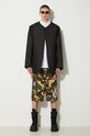 Памучна риза AAPE AAPSTM8470XXM бял SS24