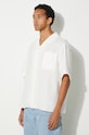 Pangaia camasa de in DNA Linen Camp Collar Shirt 10002046