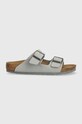 Birkenstock slapi copii Arizona Kids BFBC sintetic gri 1026413.24.35