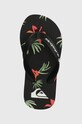 Quiksilver gyerek tangapapucs MOLOKAI ART II fekete AQBL100596
