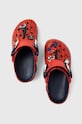 Παιδικές παντόφλες Crocs TEAM SPIDERMAN ALLERAIN CLOG κόκκινο 208786.CROCS.TEAM.SPIDE