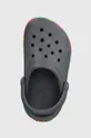 сірий Дитячі шльопанці Crocs OFF COURT GLOW BAND CLOG