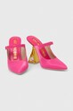 Шкіряні шльопанці Kat Maconie Hailey HAILEY.FUSCHIA рожевий SS24