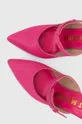 ροζ Δερμάτινες παντόφλες Kat Maconie Hailey